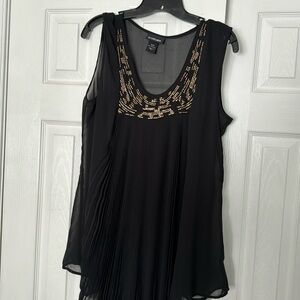 Lane Bryant sleeveless blouse